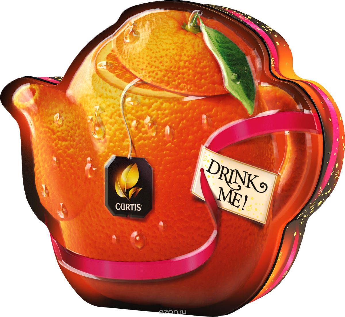 Curtis Drink Me Orange Chocolate Teapot   -, 55 